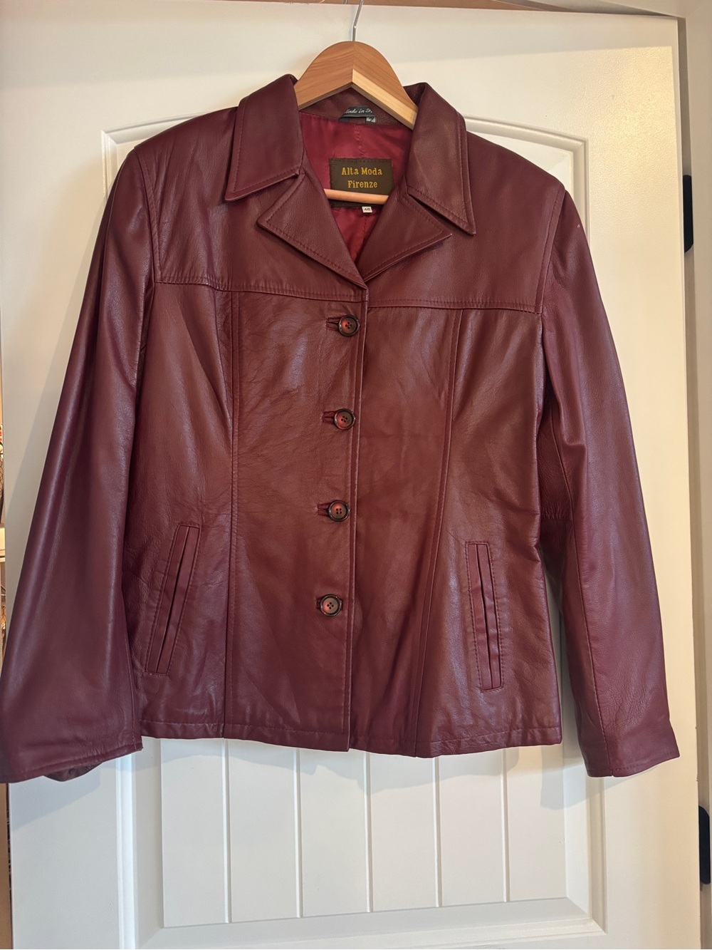 Women's Italian Leather Jacket